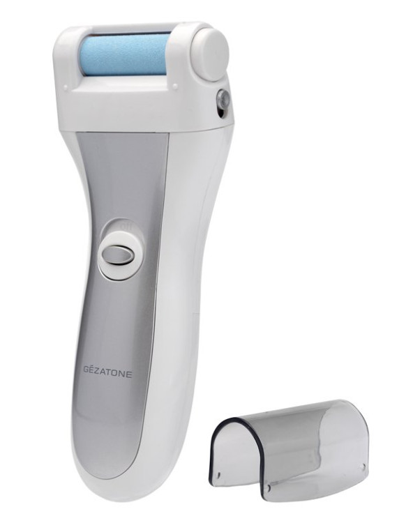 Пилка роликовая для ног Gezatone Pedi Lux 124D электрическая для удаления сухой кожи стоп с 4-мя роликами