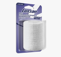 Бинт Luxsan (Люксан) самофиксирующийся медицинский эластичный на пропиленовой основе, 8см х4м 