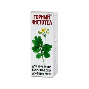 Бальзам Горный чистотел от бородавок, папиллом, натоптышей и дерматита ...
