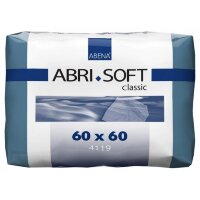 Пеленка впитывающая Abri - Soft Classic, одноразовая, водонепронцаемая, высокая впитываемость, 60х60 см, 25 штук, 4119