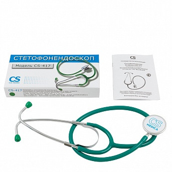 Стетофонендоскоп CS Medica CS-417 (зеленый)