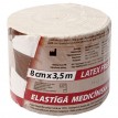 Бинт Лаума (Lauma) эластичный компрессионный без латекса высокой растяжимости, 3.5м х8см