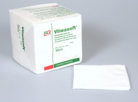 Салфетки Фливасофт (Vliwasoft) нестерильные впитывающие 6-ти слойные нетканые, 5х5см, 100шт, 12078