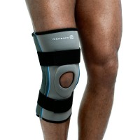 Бандаж на колено Rehband X-Stable 7781 шарнирный с надпателлярным вырезом для реабилитации после травм