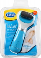 Пилка роликовая электрическая Scholl Velvet Smooth для удаления огрубевшей кожи стоп, с батарейками