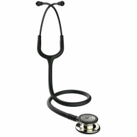 Стетоскоп Littmann Classic III с двусторонней акустической головкой, с черной трубкой длиной 69см, 5861