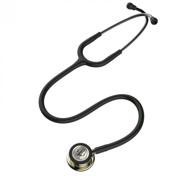 Стетоскоп Littmann Classic III с двусторонней акустической головкой, с черной трубкой длиной 69см, 5861