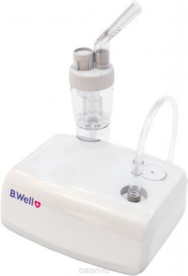 Ингалятор B Well MED-121 компрессорный с высокой скоростью распыления и масками для детей и взрослых