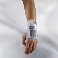 Ортез лучезапястный Push med Wrist Brace жесткие шины ограничивают сгибание и разгибание сустава, серый, 2.10.1