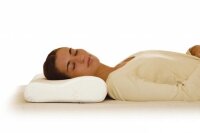 Подушка для сна Sissel Temp - Control, ортопедическая, эффект памяти, микромассаж, 2 валика, 63х31х13см, размер L, 3708