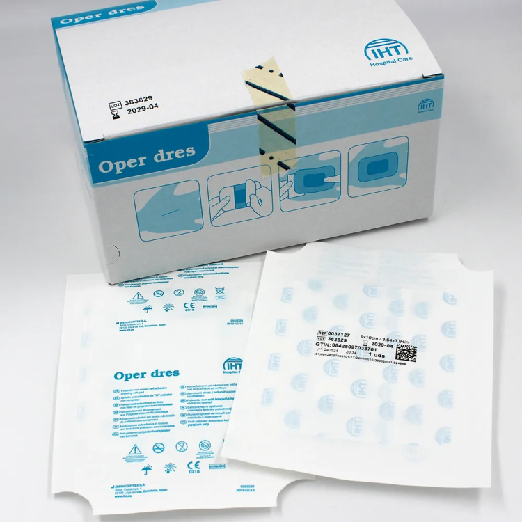 Повязка Oper Dress (Опер Дресс) самофиксирующаяся с абсорбирующей прокладкой, 9х10см, 40шт, 0037127 