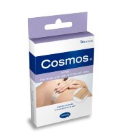 Пластырь Cosmos Sensitive (Космос Сенситив) для особо чувствительной кожи, пластины 6х10см можно резать, 5шт, 535303