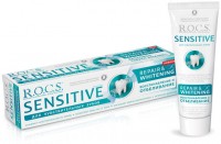 Паста зубная Rocs Sensitive Repair Whitening (Рокс Восстановление и отбеливание) для чувствительных чубов, 94г