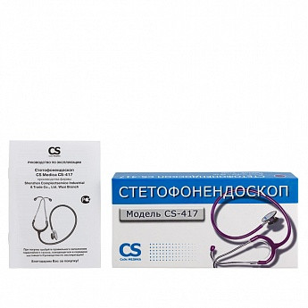 Стетофонендоскоп CS Medica CS-417 (фиолетовый)