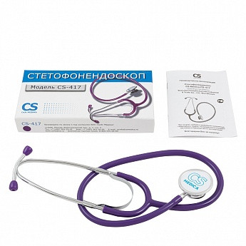 Стетофонендоскоп CS Medica CS-417 (фиолетовый)
