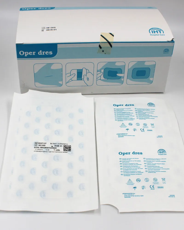 Повязка Oper Dress (Опер Дресс) самофиксирующаяся с абсорбирующей прокладкой, 9х15см, 40шт, 0037137