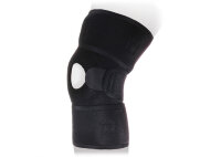 Бандаж на коленный сустав Ttoman KS-053 разъемный с пателлярным кольцом для фиксации коленной чашечки