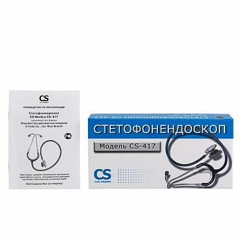 Стетофонендоскоп CS Medica CS-417 (черный)