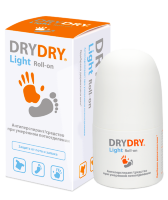 Средство для тела от нормального и обильного потоотделения Драй Драй / Dry Dry Light, защищает, объем 50мл