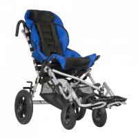 Кресло-коляска Ortonica Kitty детская с фиксированным углом наклона сидения и быстросъёмными колесами, нагрузка до 77кг