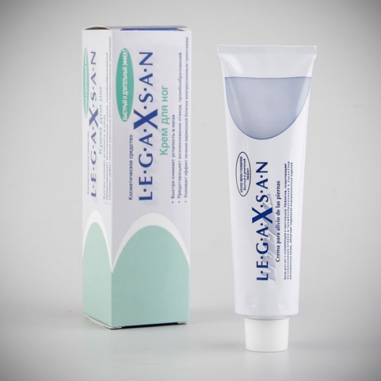 Крем для ног Legaxsan (Легаксан) от варикоза (охлаждает, снимает отеки ...