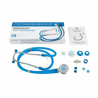 Стетофонендоскоп CS Medica CS-421 (голубой)