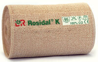 Бинт Розидал (Rosidal) эластичный малого растяжения для сильной компрессии из хлопка, телесный 10см х5м