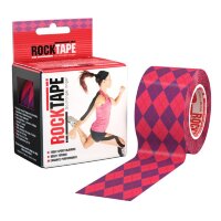 Кинезио Тейп Rocktape Design ускоряет восстановление, носится до 7 дней, с узором под тату, 5см×5м