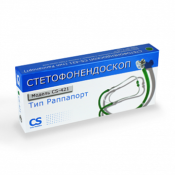 Стетофонендоскоп CS Medica CS-421 (зеленый)