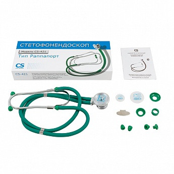 Стетофонендоскоп CS Medica CS-421 (зеленый)