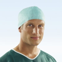 Шапочки хирургические мужские Sentinex Flex операционные, зеленый, 100шт, 17426