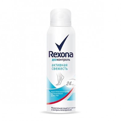 Рексона дезодорант-аэрозоль д/ног деоконтроль активная свежесть 150мл