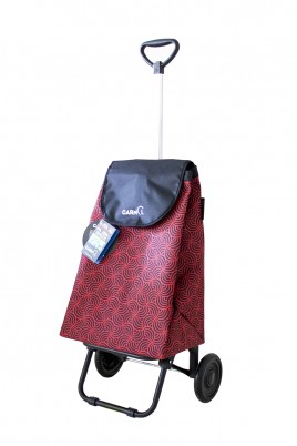 Тележка хозяйственная Garmol с сумкой Telescopico Espiral, шасси Telescopico Mini, 40 кг, 40 л, красный, 204TL ESP