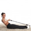 Эспандер для фитнеса Bradex / Брадекс Икс, два связанных эспандера, тренировки всего тела, резина, длина 75 см, SF 0046