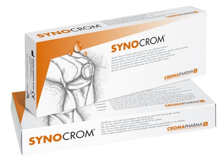 Раствор Синокром 1% в шприце 2мл для внутрисуставного введения, уменьшает боль, дает подвижность