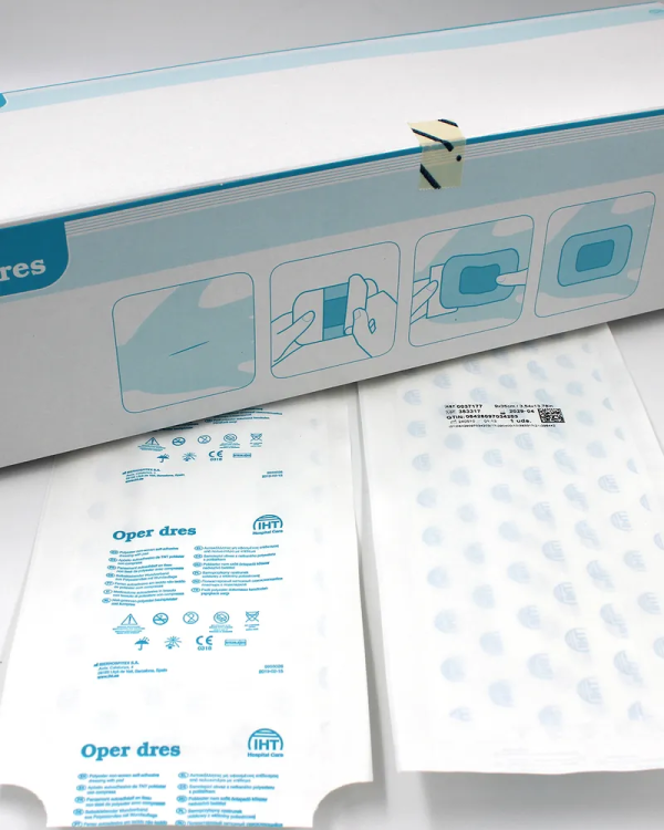 Повязка Oper Dress (Опер Дресс) самофиксирующаяся с абсорбирующей прокладкой, 9х35см, 50шт, 0037177