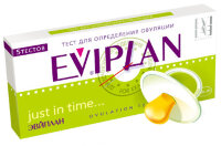 Тест для определения овуляции Eviplan 5 штук и плюс один тест на беременность, только для одноразового использования
