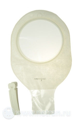 Мешок послеоперационный Coloplast ms2002 / Колопласт мс2002, дренируемый, прозрачный, фланец 120 мм, 10 шт, 6820