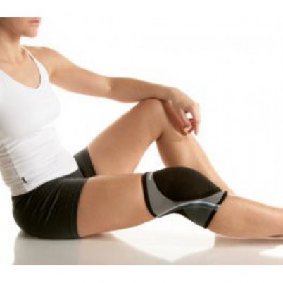 Наколенник спортивный женский Rehband, согревающий, гандбольный, подушка для защиты коленного сустава, 7753W