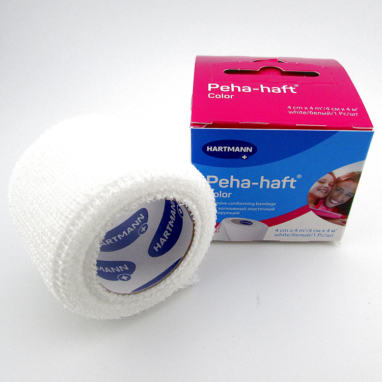 Бинт Peha-haft Color (Пеха Хафт Колор) самофиксирующийся, размером 4м х 4см, 932483