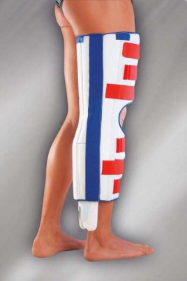 Шина medi Pts с пелотом удерживает коленный сустав в положении разгибания, универсальная, 850-45/850-55/851