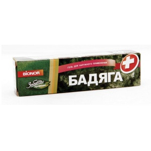 Гель Бадяга от синяков и ушибов, противоотечный и обезболивающий эффекты, 50мл