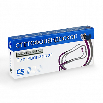 Стетофонендоскоп CS Medica CS-421 (фиолетовый)