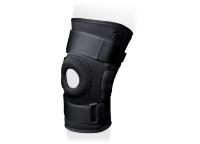 Бандаж на коленный сустав Ttoman разъемный шарнирный с силиконовым пателлярным кольцом, KS-RP
