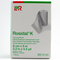 Бинт Розидал (Rosidal) компрессионный поддерживающий и фиксирующий, эластичный, малого растяжения, 8см х5м