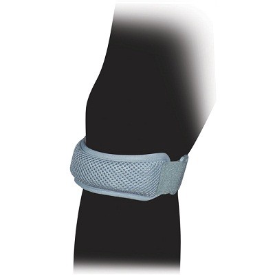 Бандаж на коленный сустав Ttoman, силиконовая поддерживающая вставка, влагопроницаемый материал, серый, KS- PAT