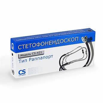 Стетофонендоскоп CS Medica CS-421 (черный)