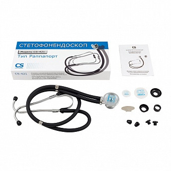 Стетофонендоскоп CS Medica CS-421 (черный)