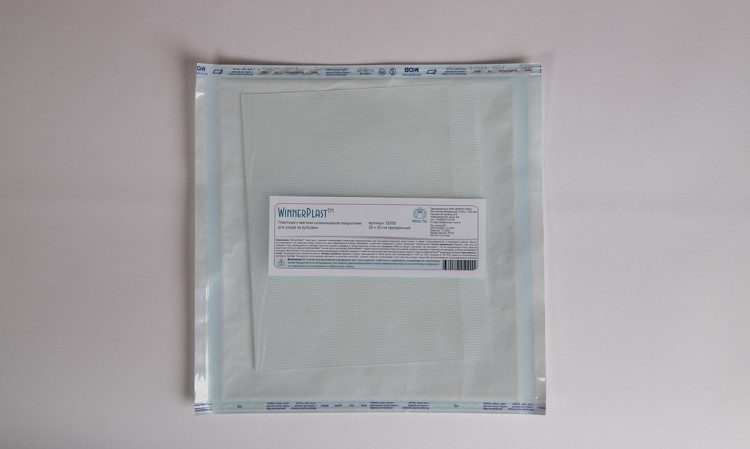 Пластырь силиконовый WinnerPlast (Виннер Пласт) для ухода за рубцами, 20х30см