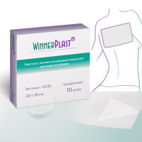 Пластырь силиконовый WinnerPlast (Виннер Пласт) для ухода за рубцами, 20х30см